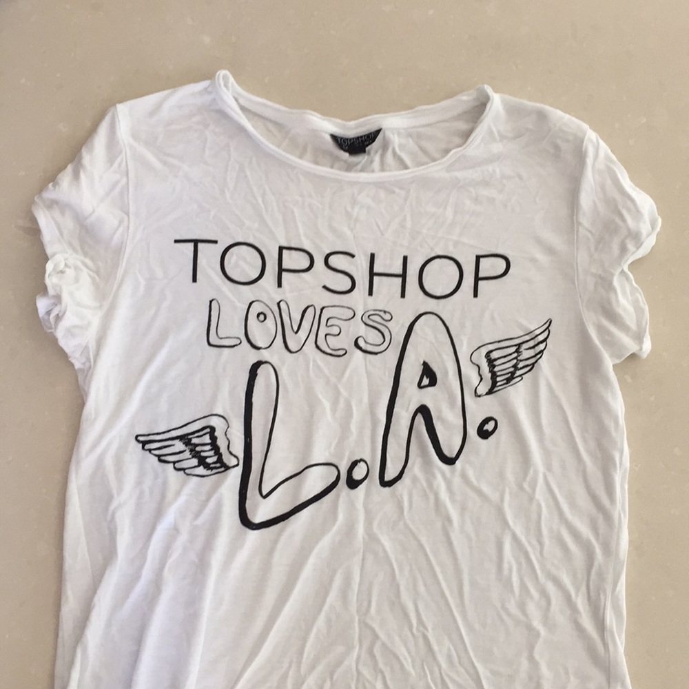 Topshop graphic tshirt